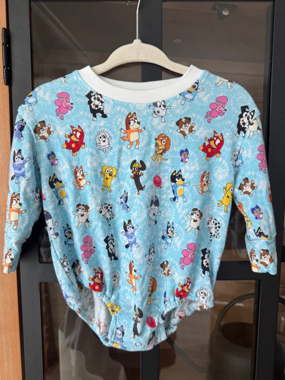 Bluey bamboo bubble romper long sleeve onesie snap &friends baby unisex girl boy